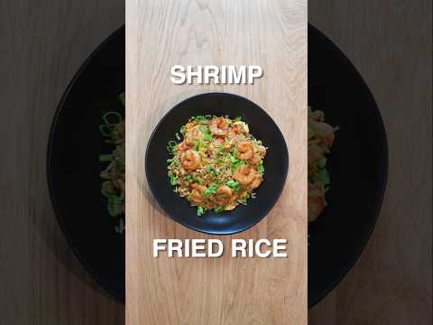 QUICK AND EASY FRIED RICE!  #easyrecipe #healthyfood #shrimpfriedrice