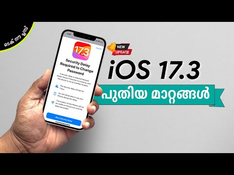 iOS 17.3 update changes in Malayalam