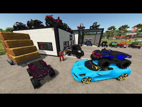 Selling ATVs to Millionaires | Farming Simulator 25