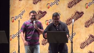 Singing with M J Shriram (Ilaya Nila and Aval oru Navarasa)