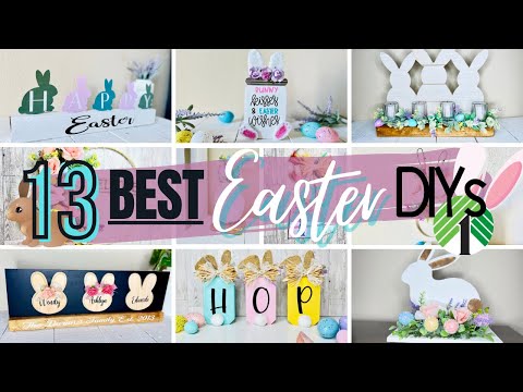 DIY Easter Decorations | Dollar Tree Easter 2023 DIY | DIY Easter Home