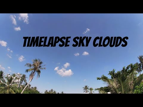 Timelapse sky cloud 4K |Video-Audio footage HD Free