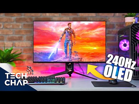 The BRIGHTEST OLED Gaming Monitor EVER! 🔥 [ROG Swift OLED PG27AQDM Review]