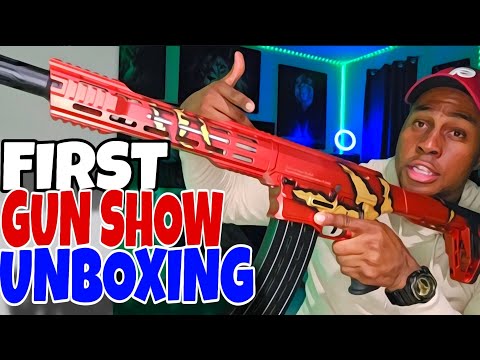 MY FIRST GUN SHOW UNBOXING OF 2024 #gunshow #guns