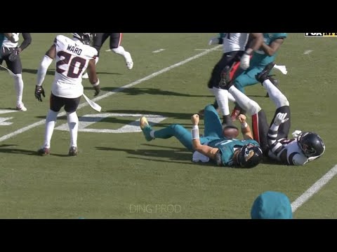 Trevor Lawrence KNOCKED OUT after HUGE HIT | 2024 Jaguars vs Texans