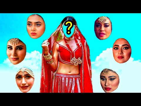 Tv serial naagin actress wrong head funny puzzles game | puzzle game | naagin