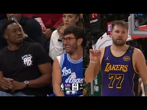 Luka Doncic TEACHES Thanasis  a lesson for TRASH TALKING & GOES BACK & forth with him!