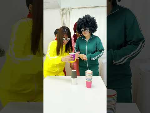 Color Cup Challenge! Party Game Part 2 #shorts