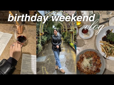 vlog: what I got for my birthday haul, trying on new makeup, favorite easy dinner to make!