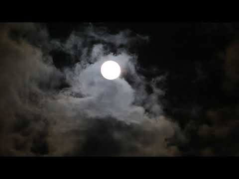 Moon night darkness night Sky  |Video-Audio footage HD Free