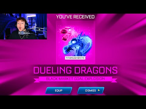 I GOT TW DUELING DRAGONS IN  Rocket League Sideswipe