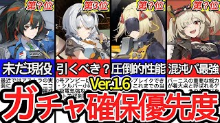 【ゼンゼロ】Ver.1.6誰を引くべき！？ガチャ確保優先度を徹底解説！！無課金微課金プロキシ向け！【ゼンレスゾーンゼロ/ZZZ】