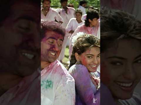 Sajan humein aise rang lagaana | #AngSeAng | #Darr | #SunnyDeol | #JuhiChawla | #HoliSong