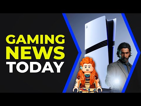 Gaming News Today - PS5 Pro Update, Lego Horizon Adventures, Alan Wake 2