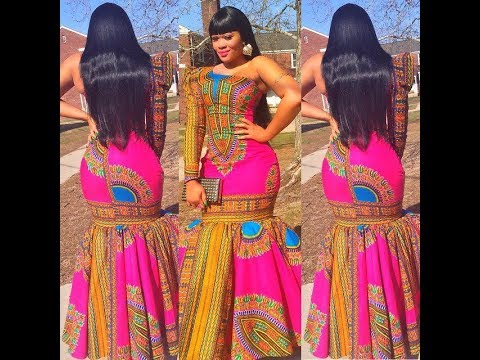 Latest Ankara Long Gown Styles | Creative And Unique Ankara Styles