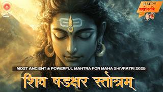 MAHA SHIVRATRI 2025 Special POWERFUL Mantra | Shiv Shadakshar Stotram | शिव षडक्षर स्तोत्रम्