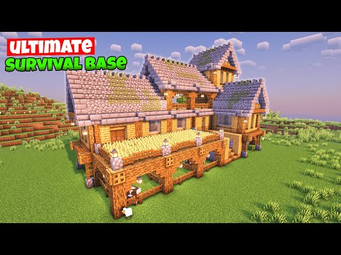 Minecraft Ultimate Survival Base Tutorial⚒️