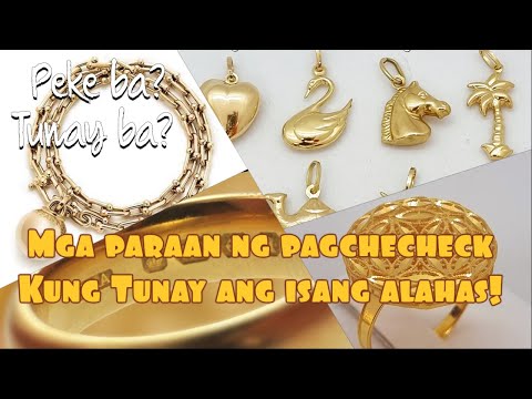 COMMON WAYS HOW TO CHECK YOUR JEWELRY AT HOME. #gold #checkgold #alahas #ginto #pinas #checking