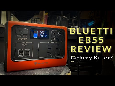 Bluetti EB55 537 Watt Hour Portable Power Station Review