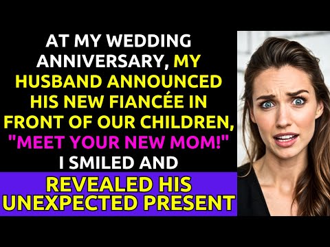 At My Anniversary, My Husband Introduced His New Fiancée to Our Kids, but I Had a Surprise for Him