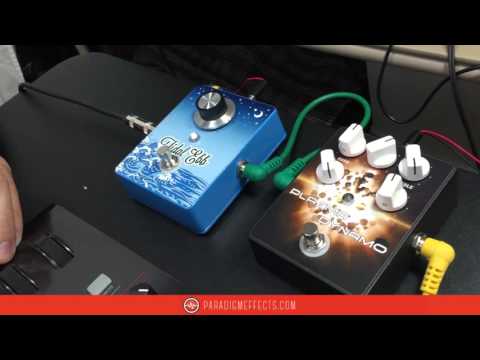 Plasma Dynamo Distortion and Tidal Ebb Phaser Pedal on Synth