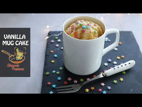 Vanilla Mug Cake Recipe