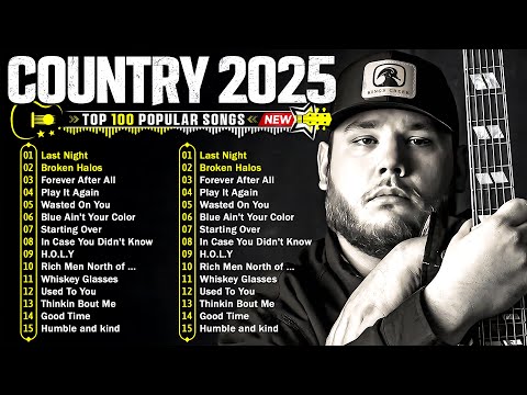 Country Music Playlist 2025 🔔 Luke Combs, Luke Bryan, Chris Stapleton, Morgan Wallen, Jason Aldean