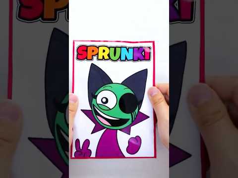 🟣SPRUNKI Pyramixed: Acid |ASMR Phase 4 NEW SPRUNKI #blindbag #papercraft #incrediboxsprunki