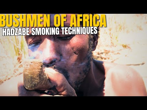 African Traditional Way of Smoking With The Hadzabe Tribe