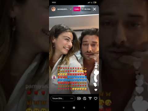 ayça ayşin turan ve alp navruz instagram canlı yayın