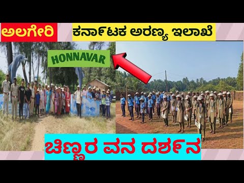 Chinnara vana darshana #Karnataka forest department #student with green heros #viralvideo