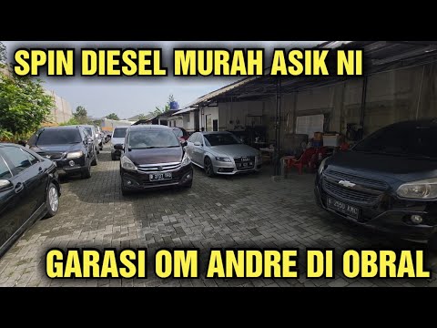 MURAH NI HARGA MOBIL BEKAS DI SHOWROOM GARASI OM ANDRE BANYAK DI BORONG NI