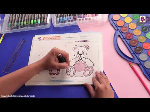 Teddy Bear | Step by Step Drawing Book 4 | Periwinkle