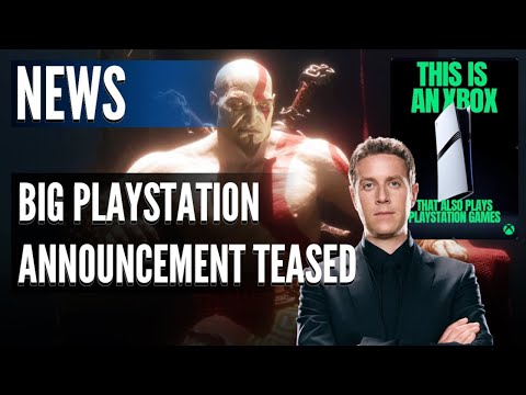 Big PlayStation Announcement Teased - New God of War Announcement, Xbox Employee Says PS5 is an Xbox