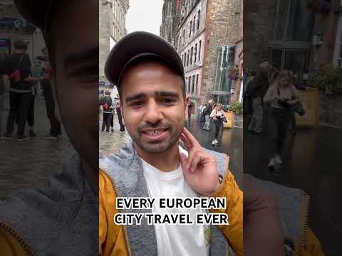 EVERY EUROPEAN CITY TRAVEL | #shorts