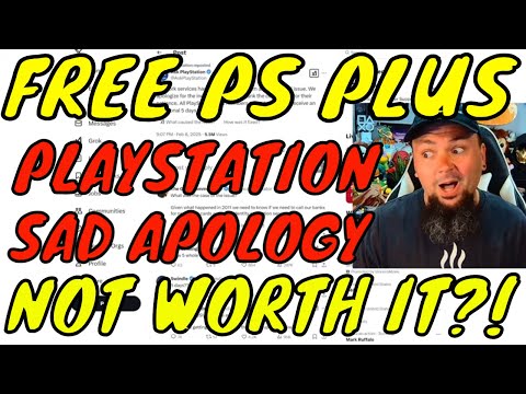 FREE PS PLUS 2025 - PlayStation SAD Apology for PSN DOWN Worldwide "State of Play LEAKED"