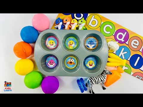 Baby Shark Learning Videos, ABC Mystery Box! Learn Colors Counting, Educational Videos For Toddlers