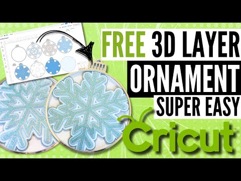 Create A Stunning 3d Paper Snowflake With Cricut for Free!