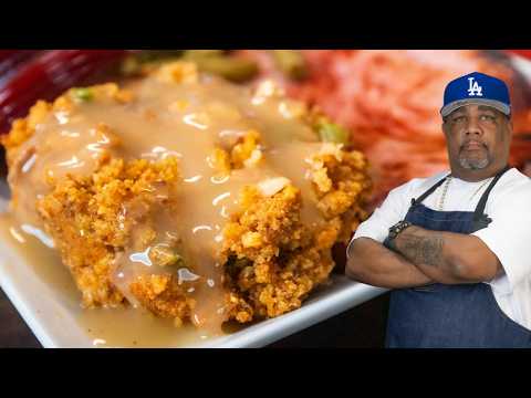 Authentic Creole Cornbread Dressing