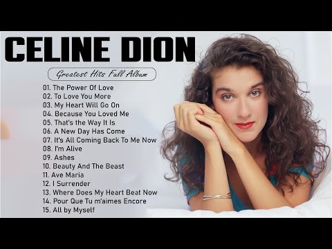 CELINE DION | CELINE DION Full Album 2025 | Top Songs CELINE DION 2025 Playlist (Lyrics)