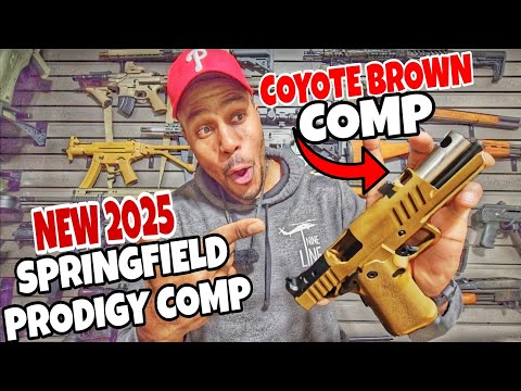 NEW 2025 SPRINGFIELD PRODIGY COYOTE BROWN COMP * FIRST GUN OF 2025 *