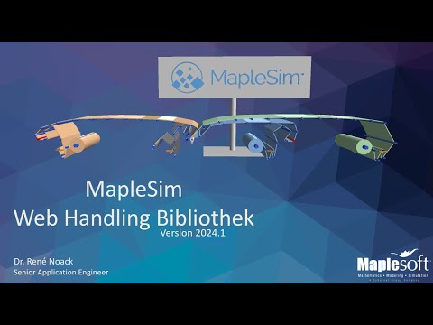 Was ist neu in der MapleSim Web Handling Bibliothek 2024