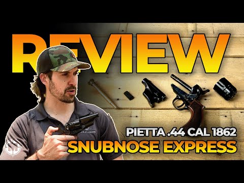 Pietta Review |  44 Cal Pietta™ 1862 Snubnose Army #muzzleloader #pietta #reviews