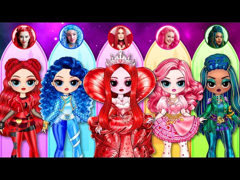 What if Elsa, Draculaura & Wednesday become Descendants 4: The Rise of Red?