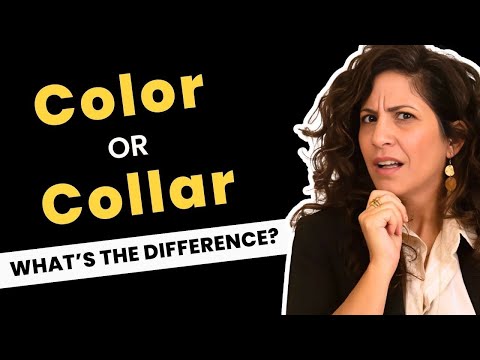 The difference between color vs. collar, wonder vs. wonder, and more!