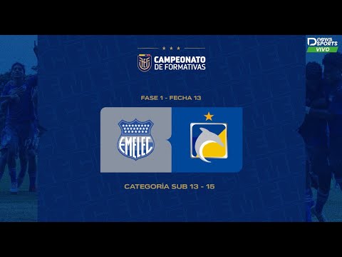 EMELEC VS DELFÍN CAMPEONATO NACIONAL FORMATIVAS 2024 SUB 13 - 15 FECHA 13 Narración En Vivo #90Mi…