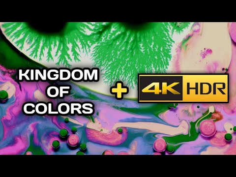 4K HDR Video 60 fps - Kingdom of Colors in 4K HDR || LG QNED Mini LED 4K ||