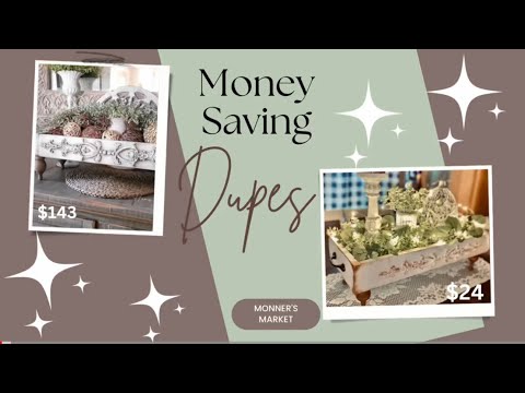 Money Saving Dupe!! $143 tray for less than $25!!!