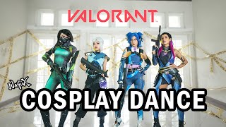 [Cosplay Dance] VALORANT "Superpower", "Undefeated" + "Die For You" by WaifuX