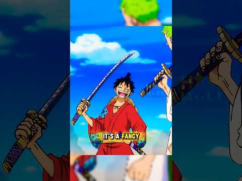 Zoro Wants Luffy's New Sword